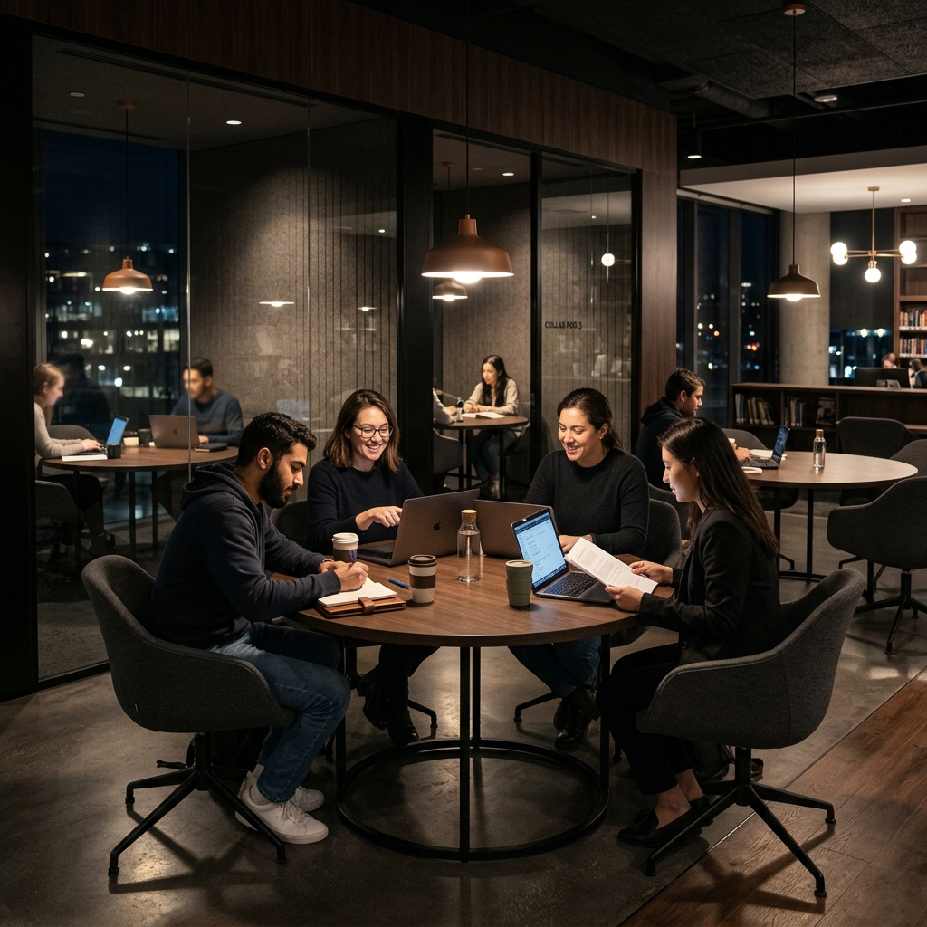 Aspire Discussion Area - Collaborative Space